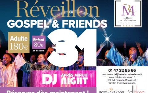 Celebrate New Year's Eve at the Relais de la Malmaison